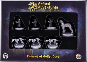 Cover for Enemies of Gullet Cove Deleted Boardgames (GAME)