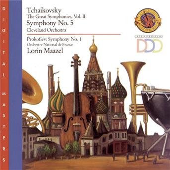 Cover for Pyotr Ilyich Tchaikovsky  · Symphony No.5 Op 64 In Mi (1888) (CD)