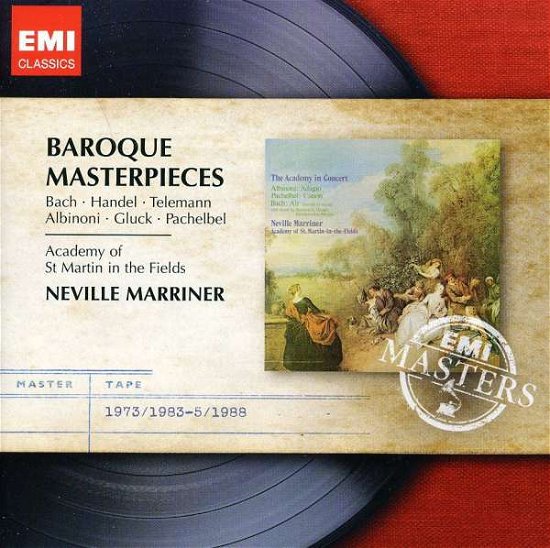 Cover for Sir Neville Marriner · Sir Neville Marriner - Baroque Masterpieces (CD) (2012)