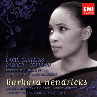 Cover for Barbara Hendricks · Bach Cantatas and Barber / Copla (CD) (2010)