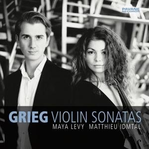 Grieg: Complete Violin Sonatas - Maya Levy & Matthieu Idmtal - Música - PAVANE - 5410939758524 - 28 de abril de 2017