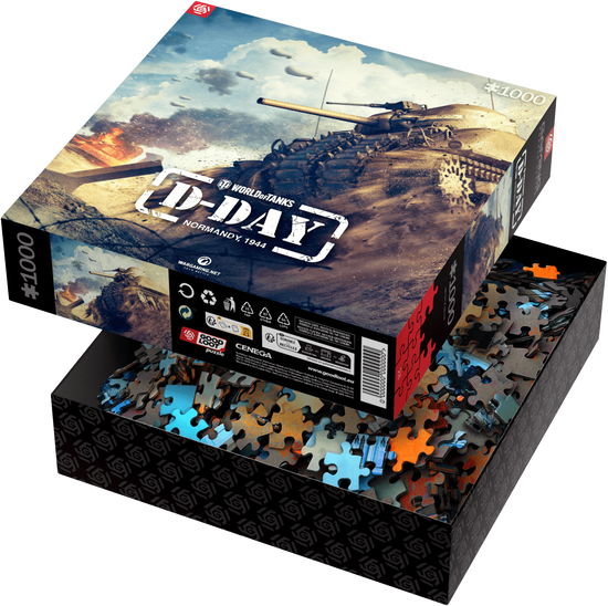 Gaming Puzzle: World Of Tanks D-day - 1000 - Good Loot - Merchandise -  - 5908305247524 - 