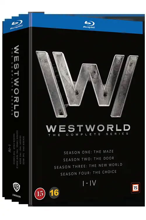 Cover for Hbo · Westworld Seasons 1-4 (Complete Box) (Blu-Ray) (2023)