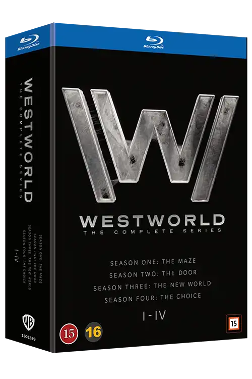 Cover for Hbo · Westworld S1-4 (Complete Box) (Blu-ray) (2023)