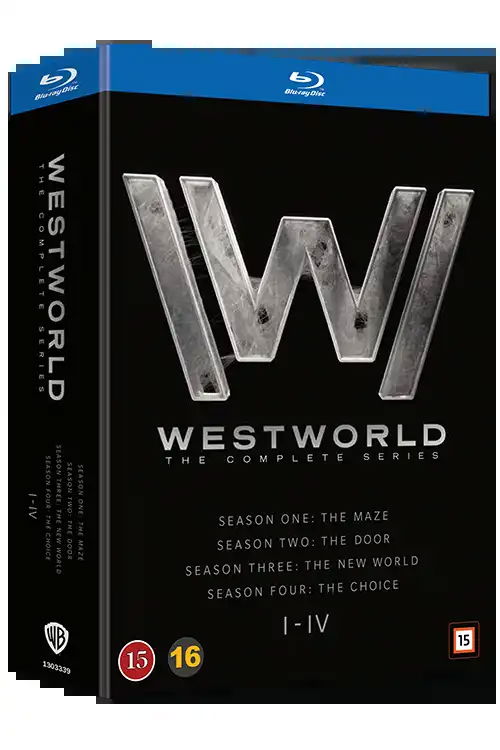 Cover for Hbo · Westworld Seasons 1-4 (Complete Box) (Blu-ray) (2023)