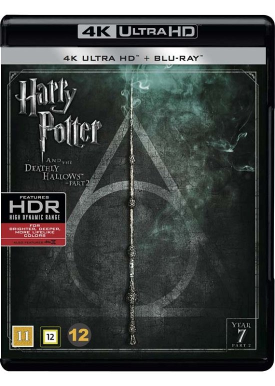 Cover for Harry Potter · Harry Potter And The Deathly Hallows Part 2 (4K UHD + Blu-ray) [4K edition] (2017)