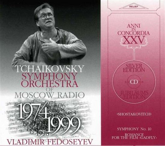 Cover for Shostakovitch / Tchaikovsky Sym Orch / Fedoseyev · Sym 10 Romance for the Film Gadfly (CD) (2008)