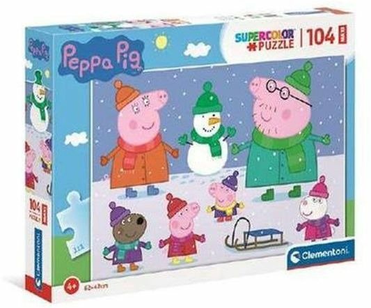 Cover for Clementoni · Clementoni Maxi Puzzel Peppa Pig 104st. (Toys)