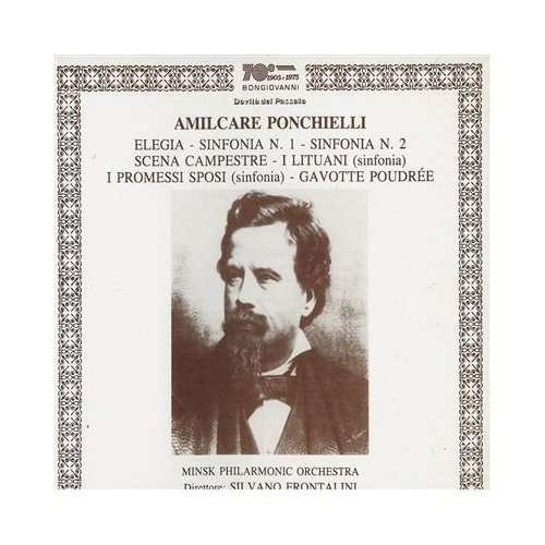 Sinfonias 1 & 2 - Ponchielli - Muziek - BON - 8007068211524 - 26 oktober 1992
