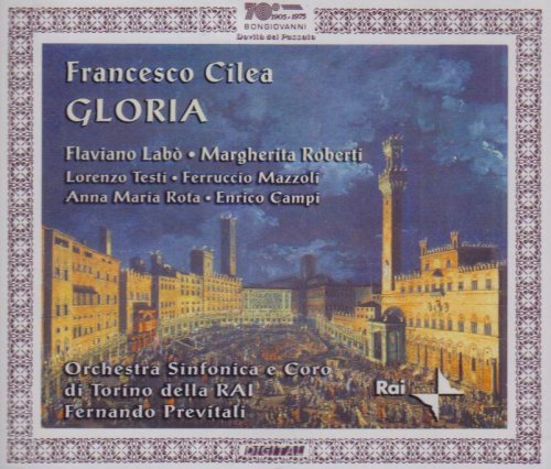 Cover for F. Cilea · Gloria (CD) (2005)