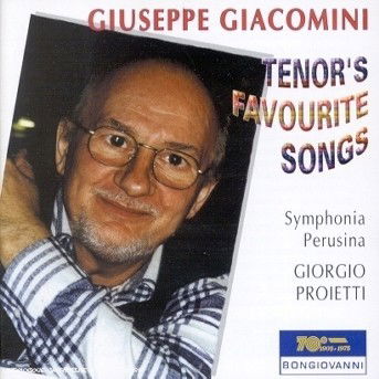 Cover for Giacomino / Proietti / Symphonia Perusina · Tenor's Favorite Songs (CD) (2002)
