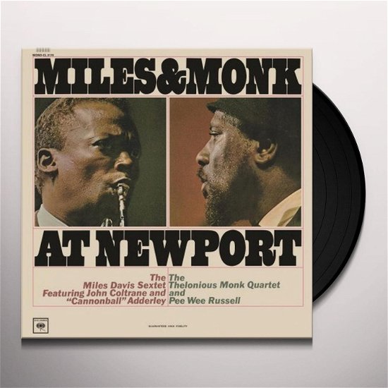 Miles & Monk At Newport - Mono - Miles Davis - Musik - MUSIC ON VINYL - 8718469534524 - November 25, 2013