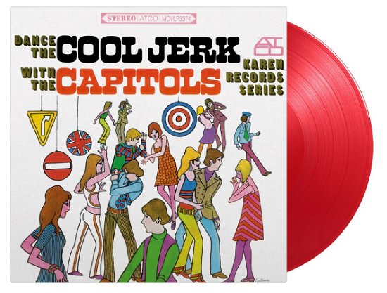 Cover for Capitols · Dance The Cool Jerk (LP) [Red Vinyl edition] (2023)