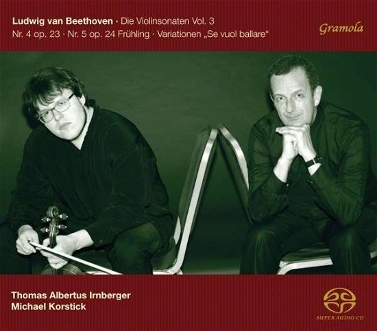 BEETHOVEN: Violinsonaten Vol.3 - Irnberger,Thomas A./Korstick,Michael - Musikk - GML - 9003643990524 - 18. mai 2015