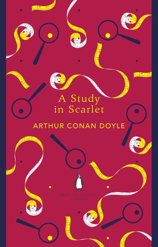 A Study in Scarlet - The Penguin English Library - Arthur Conan Doyle - Książki - Penguin Books Ltd - 9780141395524 - 4 września 2014