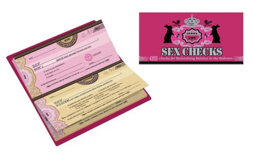 Sex Checks: 60 Checks for Maintaining Balance in the Bedroom - Potter Gift - Books - Random House USA Inc - 9780307450524 - January 6, 2009