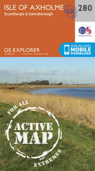 Isle of Axholme, Scunthorpe and Gainsborough - OS Explorer Active Map - Ordnance Survey - Livros - Ordnance Survey - 9780319471524 - 16 de setembro de 2015