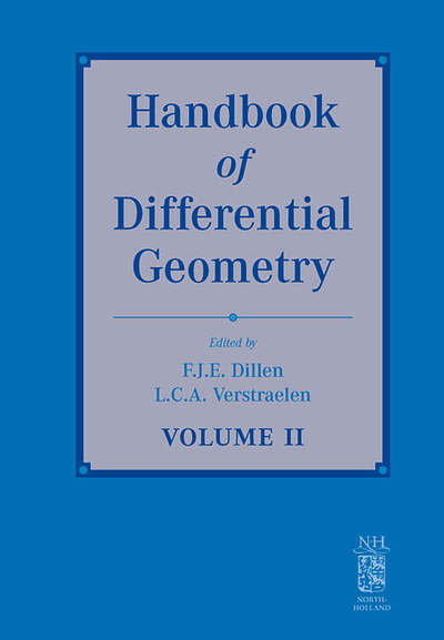 Cover for Franki J E Dillen · Handbook of Differential Geometry (Hardcover Book) (2005)