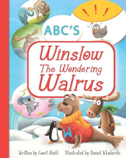 Cover for Court Abell · Winslow the Wondering Walrus (Paperback Book) (2021)