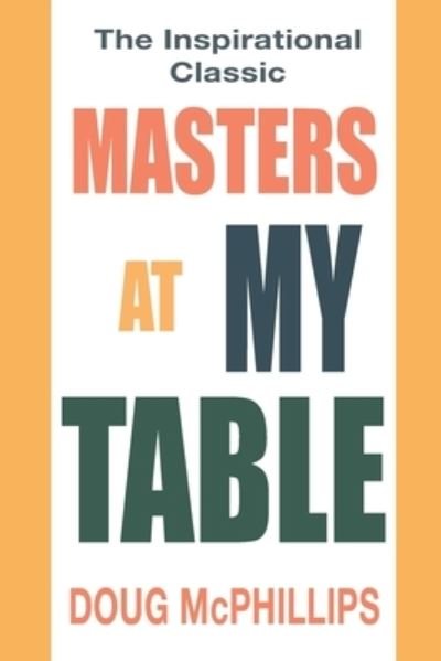 Cover for Tbd · Masters at My Table (Taschenbuch) (2021)