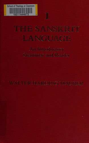 Sanskrit Language Cl - Maurer - Książki - TAYLOR & FRANCIS - 9780700703524 - 27 lipca 1995