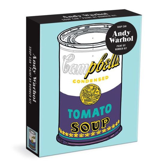 Andy Warhol Soup Can Paint By Number Kit - Galison - Books - Galison - 9780735370524 - December 9, 2021