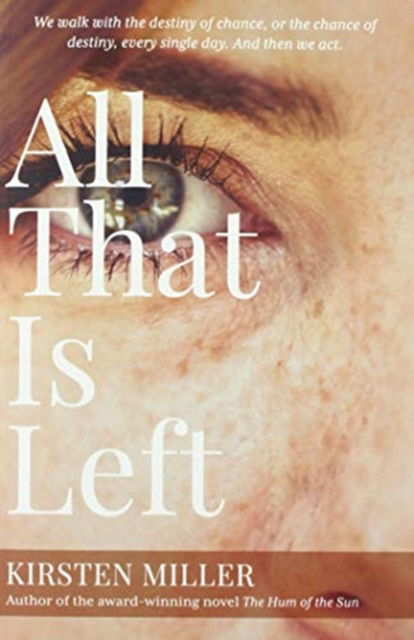 Cover for Kirsten Miller · All That is Left (Paperback Book) (2020)