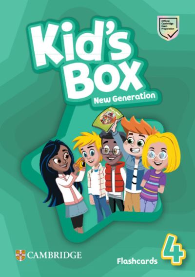 Cover for Caroline Nixon · Kid's Box New Generation Level 4 Flashcards British English - Kid's Box (Flashcards) [Revised edition] (2023)