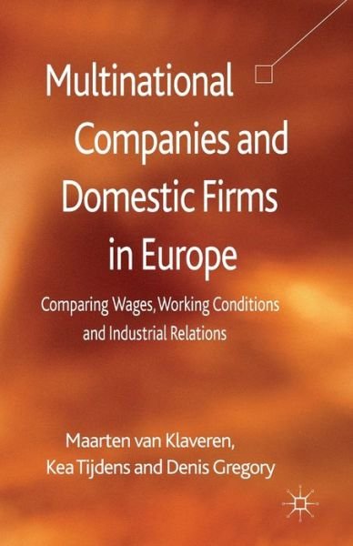 Cover for Tijdens · Multinational Companies and Dom (Bog) (2013)