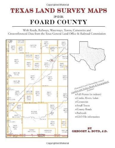 Cover for Gregory a Boyd J.d. · Texas Land Survey Maps for Foard County (Paperback Book) (2010)