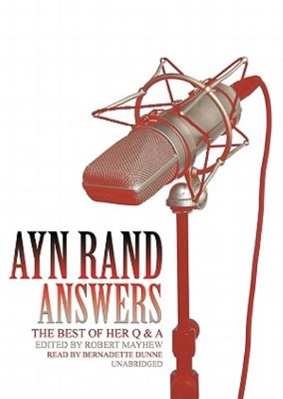 Ayn Rand Answers - Ayn Rand - Inne - Blackstone Audiobooks - 9781441728524 - 1 lutego 2024