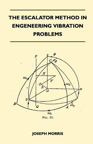 Cover for Joseph Morris · The Escalator Method in Engineering Vibration Problems (Paperback Book) (2010)