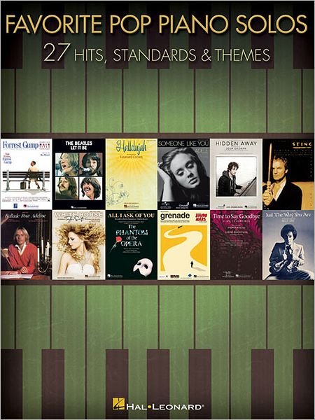 Cover for Hal Leonard Publishing Corporation · Favorite Pop Piano Solos (Bok) (2012)