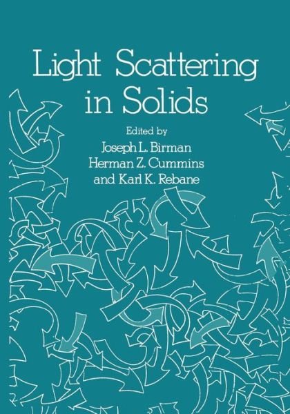 Cover for J L Birman · Light Scattering in Solids: Proceedings of the Second Joint USA-USSR Symposium (Paperback Book) [Softcover reprint of the original 1st ed. 1979 edition] (2012)