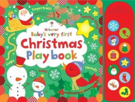 Cover for Fiona Watt · Baby's Very First Touchy-Feely Christmas P - Baby's Very First Touchy-feely Playbook (Kartongbok) (2015)