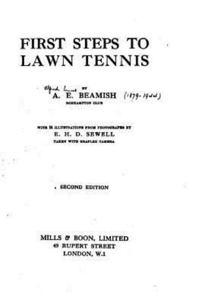Cover for A E Beamish · First Steps to Lawn Tennis (Pocketbok) (2016)
