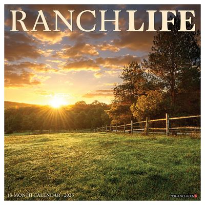 Cover for Willow Creek Press · Ranchlife 2025 12 X 12 Wall Calendar (Calendar) (2024)