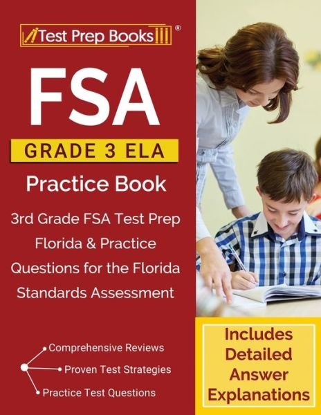 Cover for Test Prep Books · FSA Grade 3 ELA Practice Book (Pocketbok) (2019)