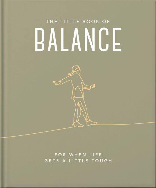 Cover for Orange Hippo! · The Little Book of Balance: For when life gets a little tough (Inbunden Bok) [Updated edition] (2023)