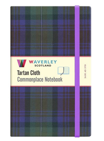 Cover for Ron Grosset · Isle of Skye Tartan: Waverley Scotland Large Tartan Cloth Commonplace Notebook - Waverley Scotland Tartan Cloth Commonplace Notebooks (Hardcover Book) (2016)