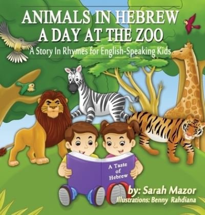 Cover for Sarah Mazor · Animals in Hebrew (Hardcover bog) (2021)