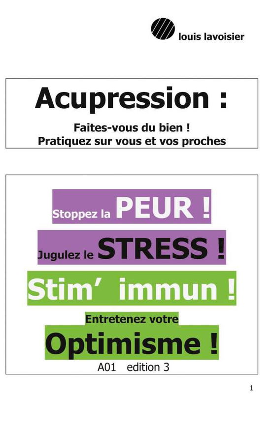 Cover for Lavoisier · Acupression - Digitopuncture (Book)