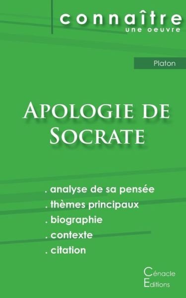 Cover for Platon · Fiche de lecture Apologie de Socrate de Platon (Analyse philosophique de reference et resume complet) (Paperback Bog) (2017)