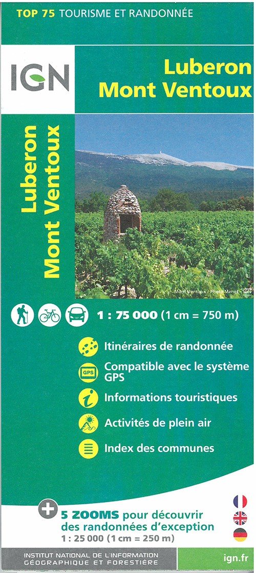 Cover for Ign · IGN TOP75: Luberon - Mont-Ventoux (Tryksag) (2015)