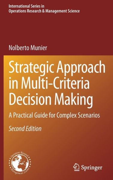 Cover for Nolberto Munier · Strategic Approach in Multi-Criteria Decision Making (Book) (2024)