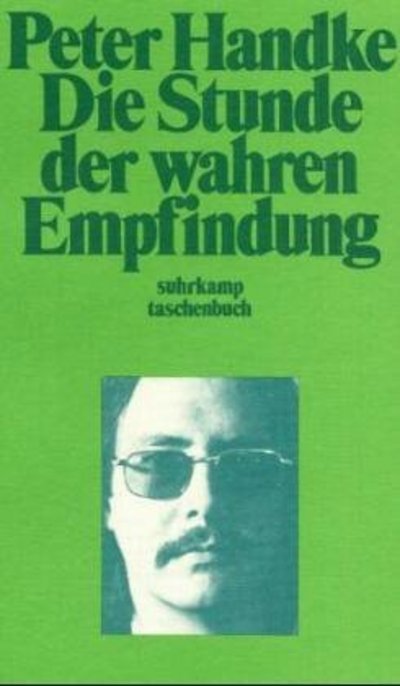 Cover for Peter Handke · Suhrk.TB.0452 Handke.Stunde d.w.Empfind (Bog)