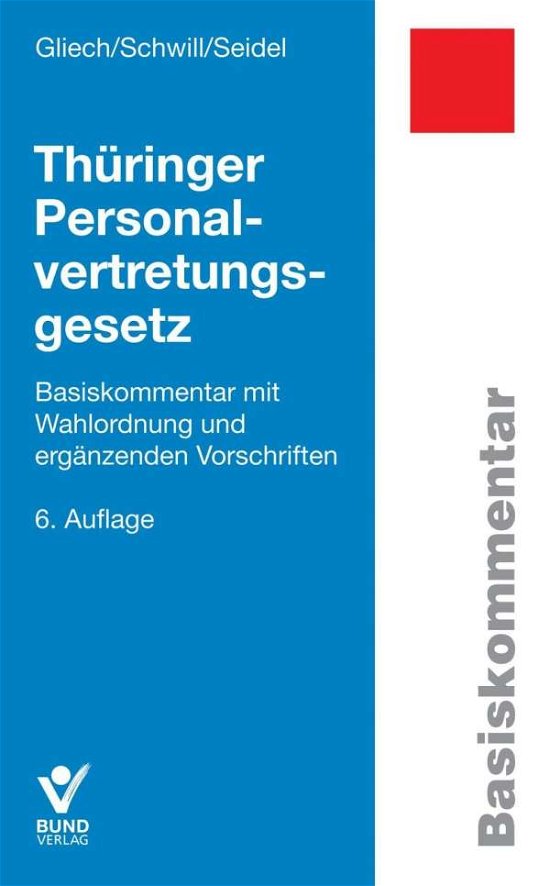 Cover for Gliech · Thüringer Personalvertretungsges (Bok)