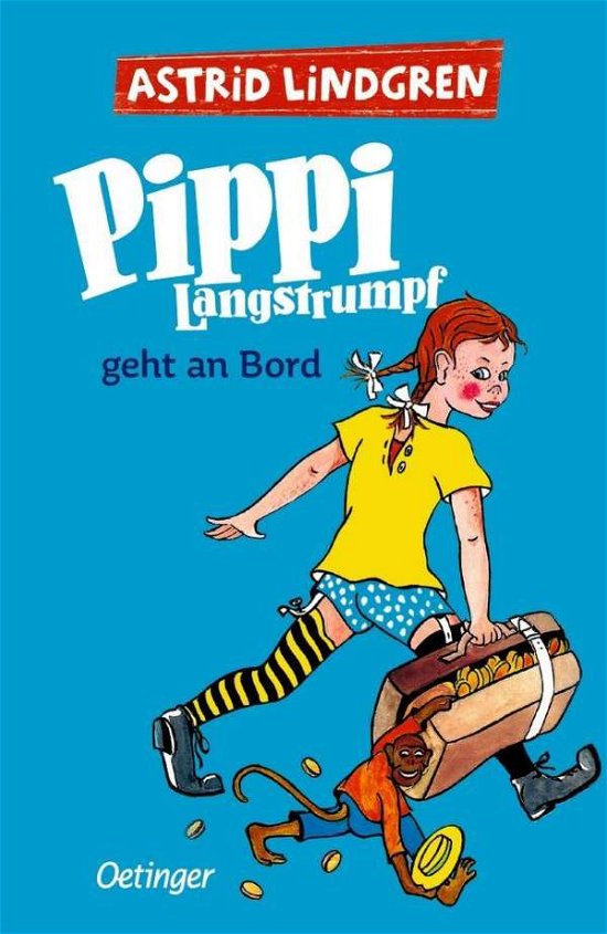 Cover for Astrid Lindgren · Pippi Langstrumpf geht an Bord (Inbunden Bok) (1986)