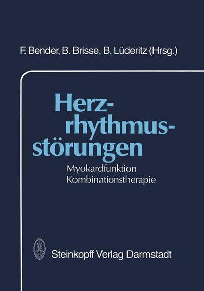 Cover for F Bender · Herzrhythmusstorungen (Paperback Book) (1988)