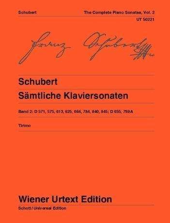 Cover for Franz Schubert · Sämtliche Klaviersonaten (Bok) (1998)